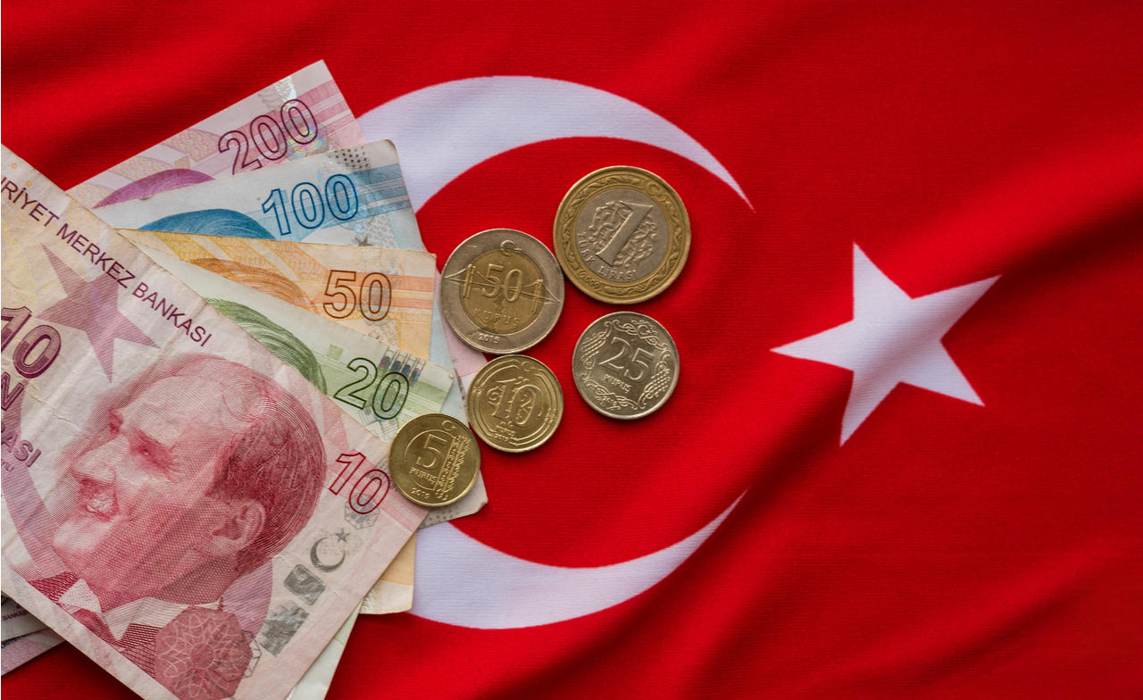 Турецкая лира обвалилась до исторического минимума