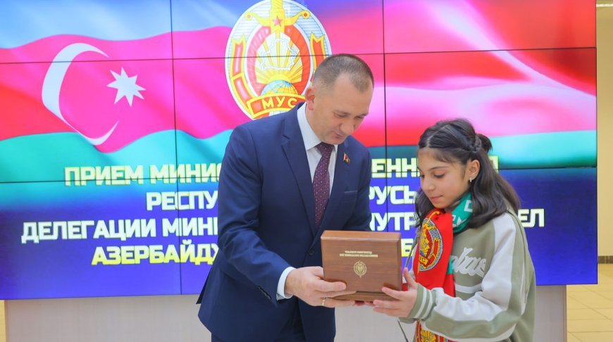 МВД Беларуси организовало поездку в Минск для детей погибших сотрудников полиции Азербайджана