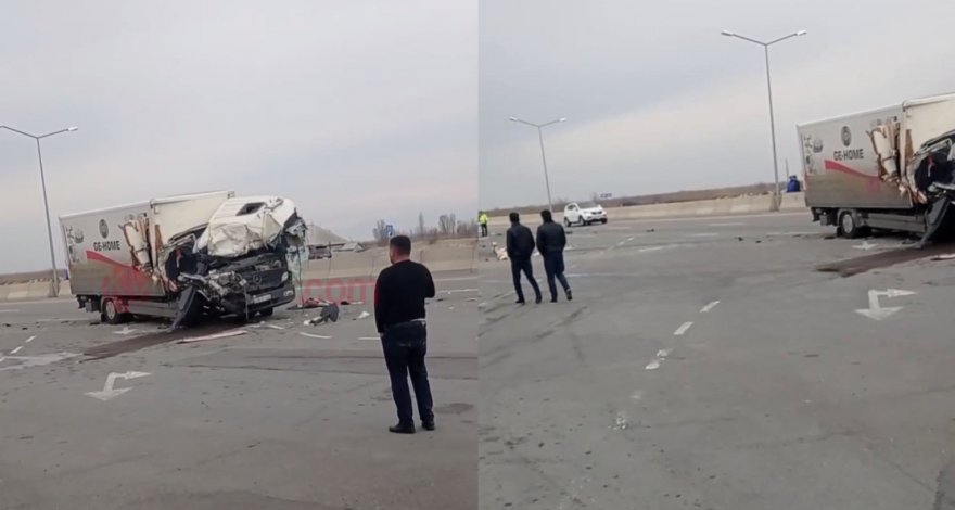 Тяжелое ДТП на трассе Баку-Газах: есть погибший -