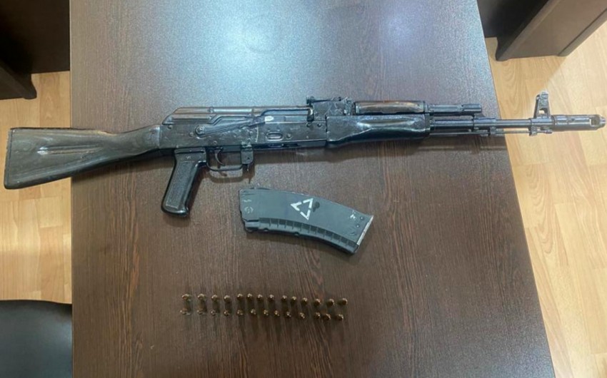 В Сумгайыте у жителя Нефтчалы обнаружены оружие и боеприпасы

