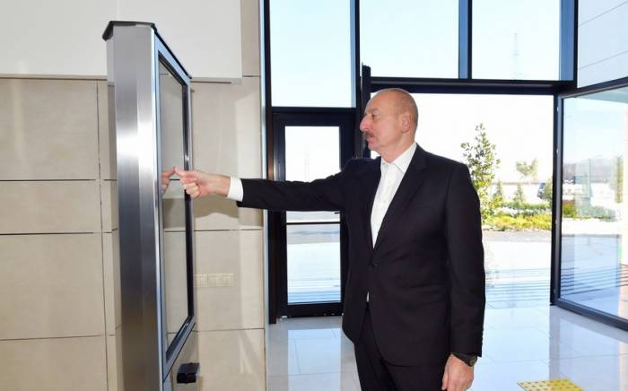 Президент Ильхам Алиев открыл Лянкяранский региональный центр "ASAN xidmət" -ФОТО -ОБНОВЛЕНО