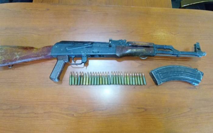В Ширване обнаружены оружие и боеприпасы
