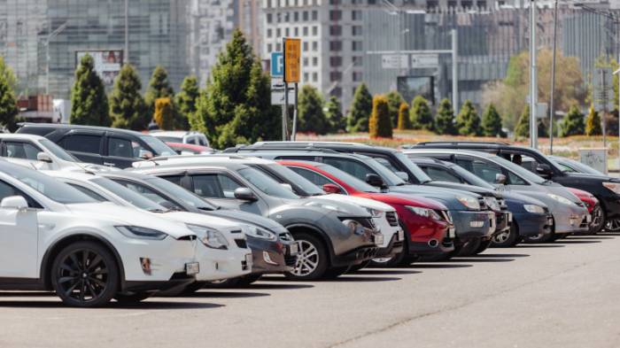В Казахстане подсчитали количество автомобилей