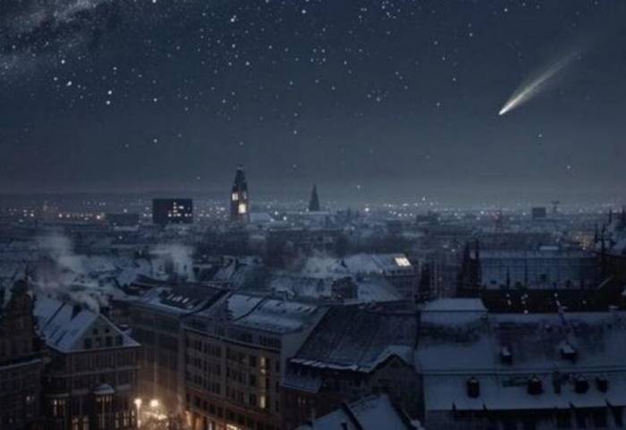 В Германии зафиксировали падение астероида-ВИДЕО
