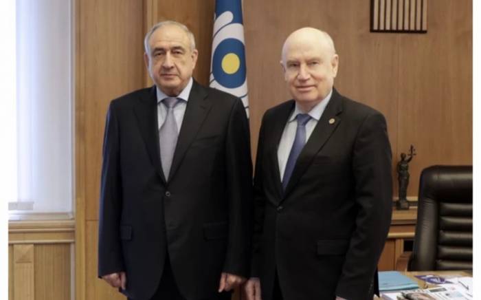 Генеральный секретарь СНГ встретился с послом Азербайджана в Беларуси
