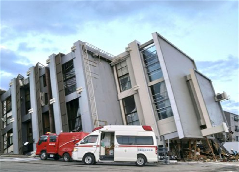 Землетрясение в Японии отодвинуло море от суши на четверть километра