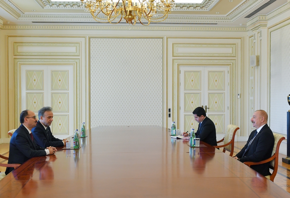 Ильхам Алиев принял генерального секретаря и руководителя международной миссии по наблюдению за выборами ТЮРКПА 