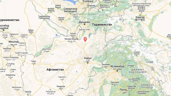 В Таджикистане произошло землетрясение магнитудой 4,6
