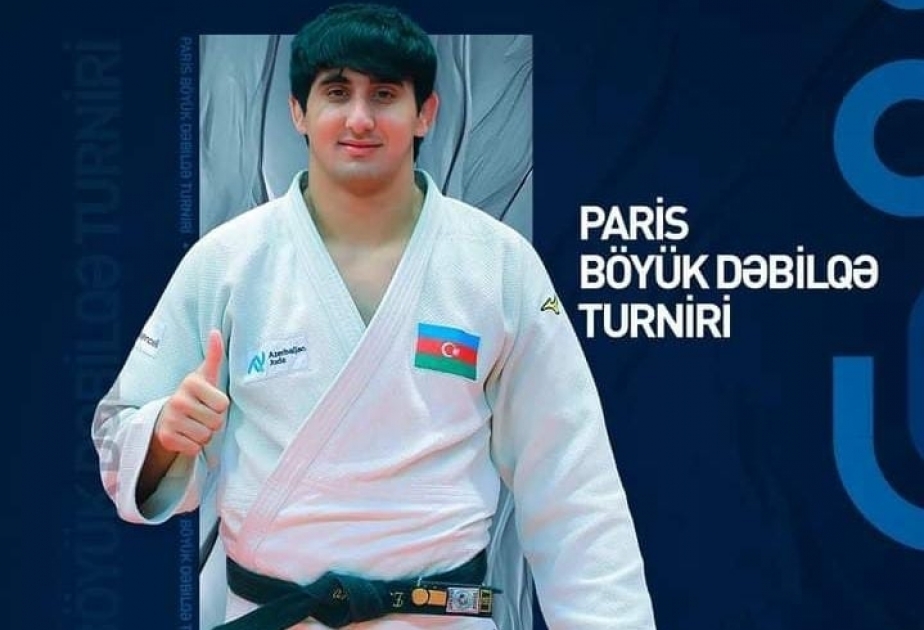 Еще один азербайджанский дзюдоист занял второе место на турнире «Большой шлем»
