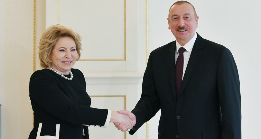Матвиенко поздравила Президента Азербайджана
