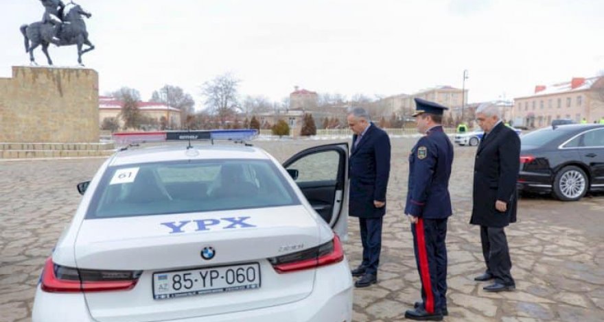 Полиции Нахчывана переданы новые автомобили
