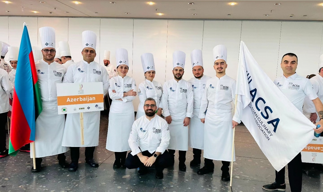 Азербайджанские кулинары принимают участие во Всемирной кулинарной олимпиаде в Германии