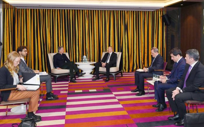 Президент Ильхам Алиев встретился с председателем Мюнхенской конференции по безопасности -ФОТО
