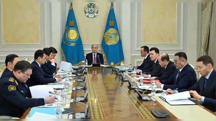 Токаев провёл заседание Совета Безопасности
