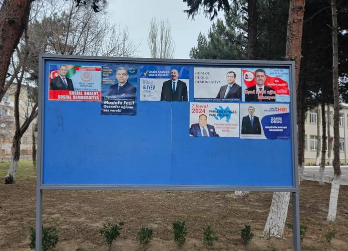 Завтра завершится предвыборная агитация кандидатов в президенты Азербайджана
