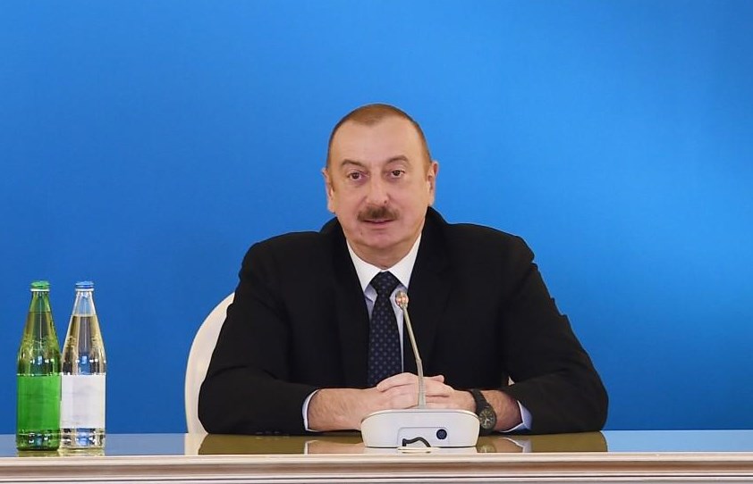  Ильхам Алиев обратился к участникам Евразийского экономического саммита