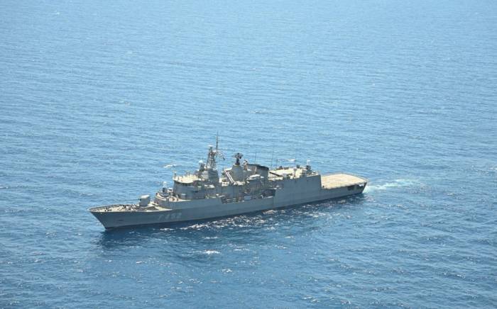 Греческий фрегат "Идра" обстрелял два беспилотника в Аденском заливе
