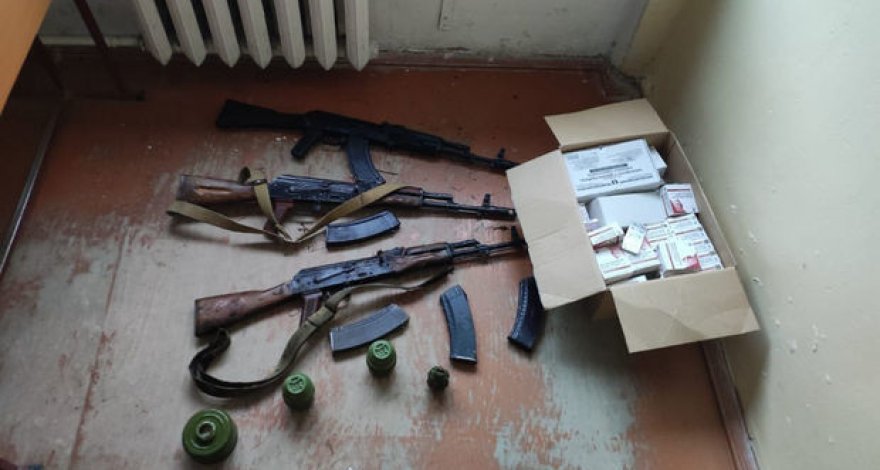 МВД: В Ханкенди обнаружено значительное количество боеприпасов