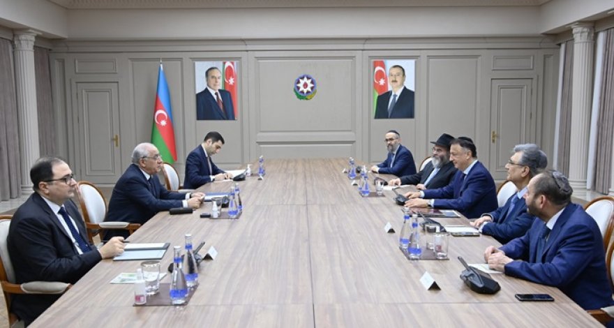 Али Асадов встретился с президентом Всемирного конгресса бухарских евреев