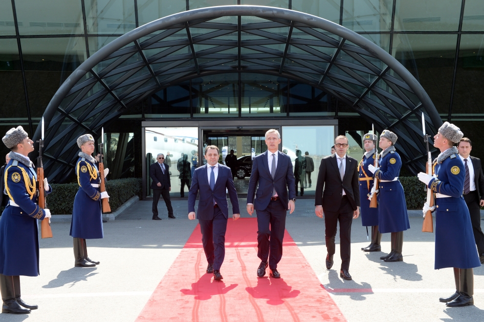 Завершился визит в Азербайджан генерального секретаря НАТО Йенса Столтенберга