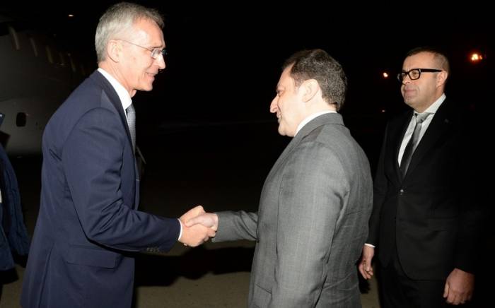 Начался визит генсека НАТО в Азербайджан -ОБНОВЛЕНО
