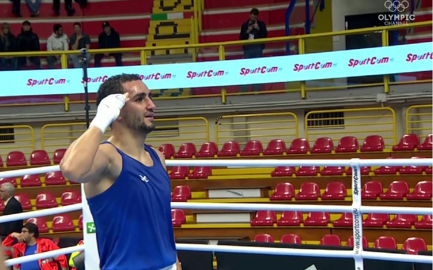 Еще один азербайджанский боксер одержал победу над представителем Армении