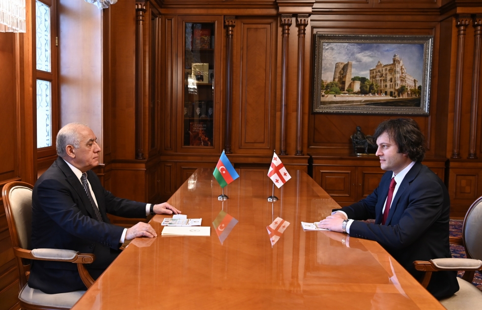 В Баку состоялась встреча премьер-министров Азербайджана и Грузии