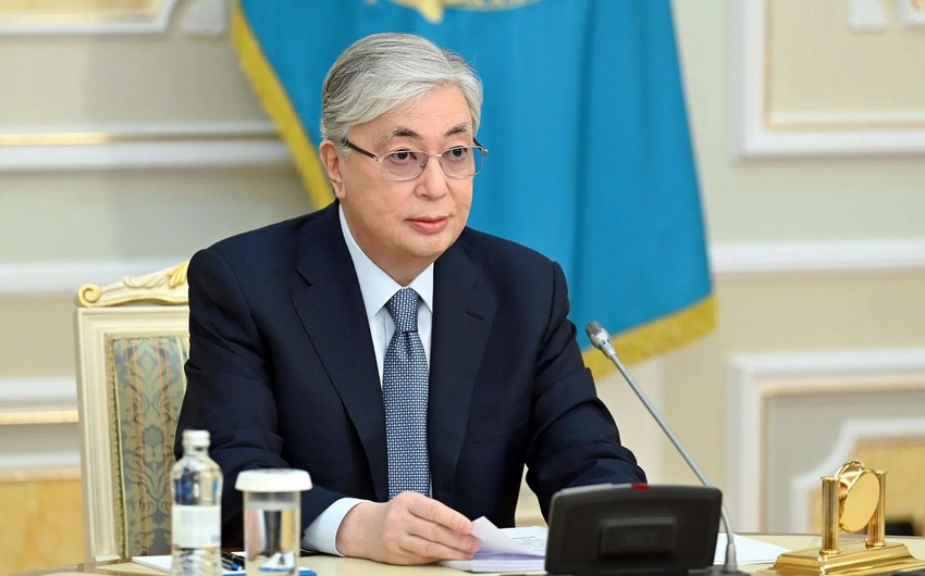 Президент Казахстана прибыл в Физулинский район