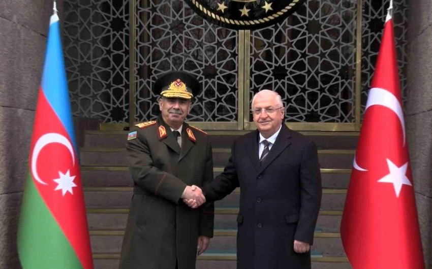 Министры обороны Азербайджана и Турции встретились в Анкаре