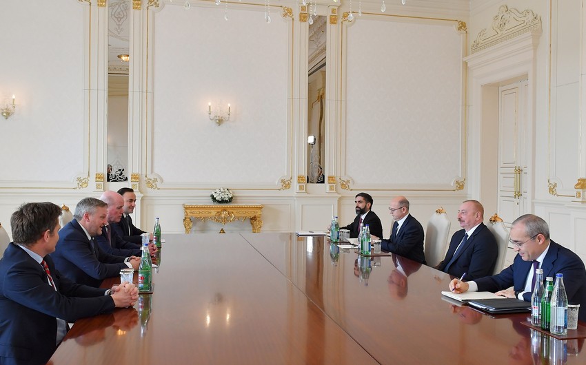 Президент Азербайджана принял нового главного исполнительного директора BP
