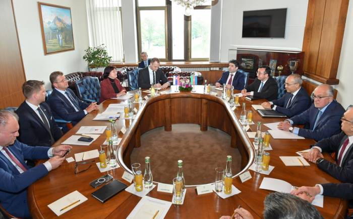 Микаил Джаббаров обсудил двусторонние отношения между Азербайджаном и Словакией -ФОТО
