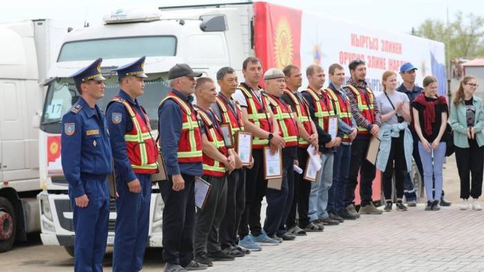 В России наградили спасаталей из Кыргызстана
