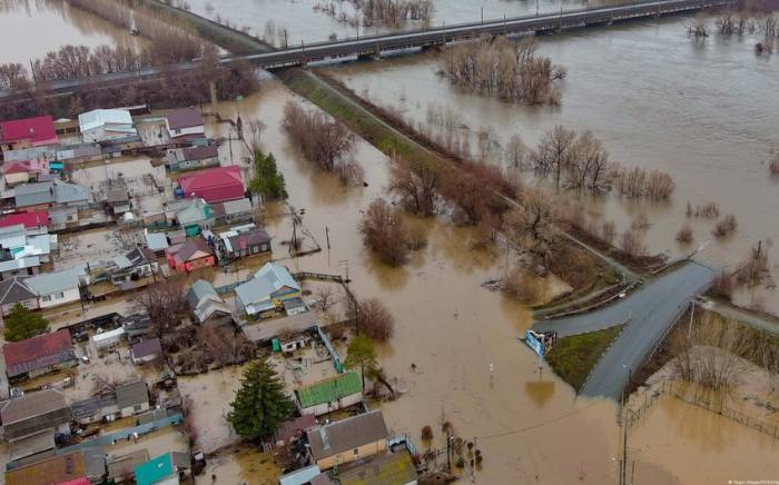 В Казахстане в результате паводков подтоплены более 4,8 тыс. жилых домов

