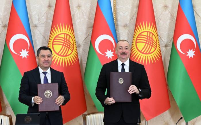 Состоялась церемония подписания азербайджано-кыргызских документов -ФОТО -ОБНОВЛЕНО

