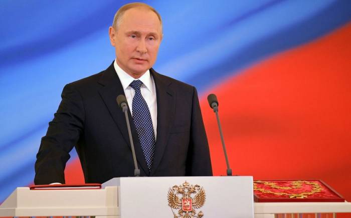 В Кремле началась церемония вступления Путина в должность президента России
