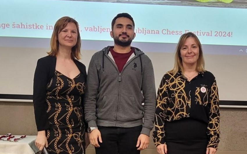 Азербайджанский шахматист завоевал золотую медаль в Словении