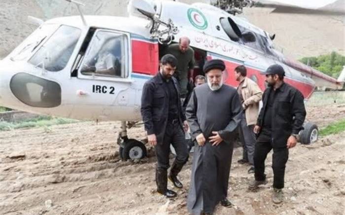 Опубликованы первые кадры поисков упавшего вертолета президента Ирана -ВИДЕО
