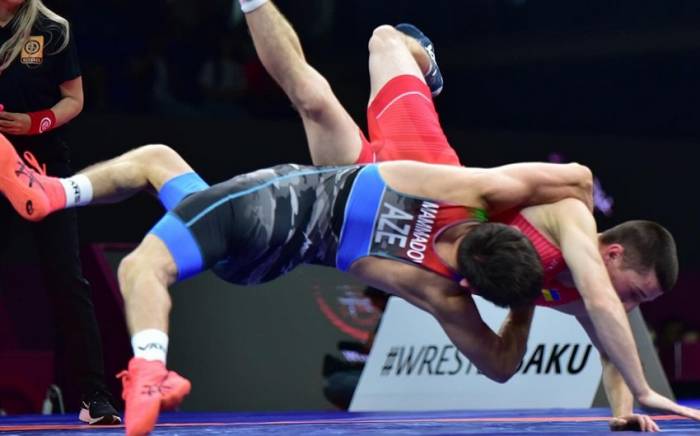 Азербайджанский борец завоевал бронзовую медаль на чемпионате Европы в Баку
