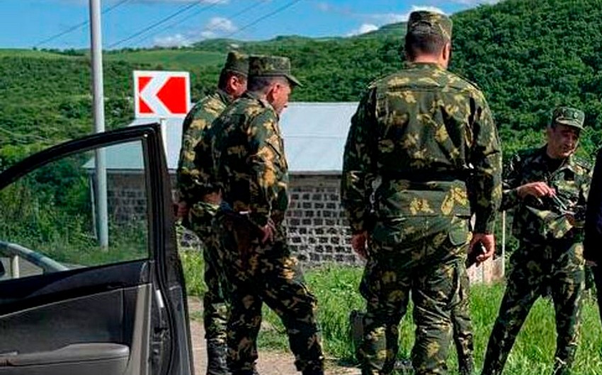Армения строит наблюдательные пункты для пограничников на границе с Азербайджаном