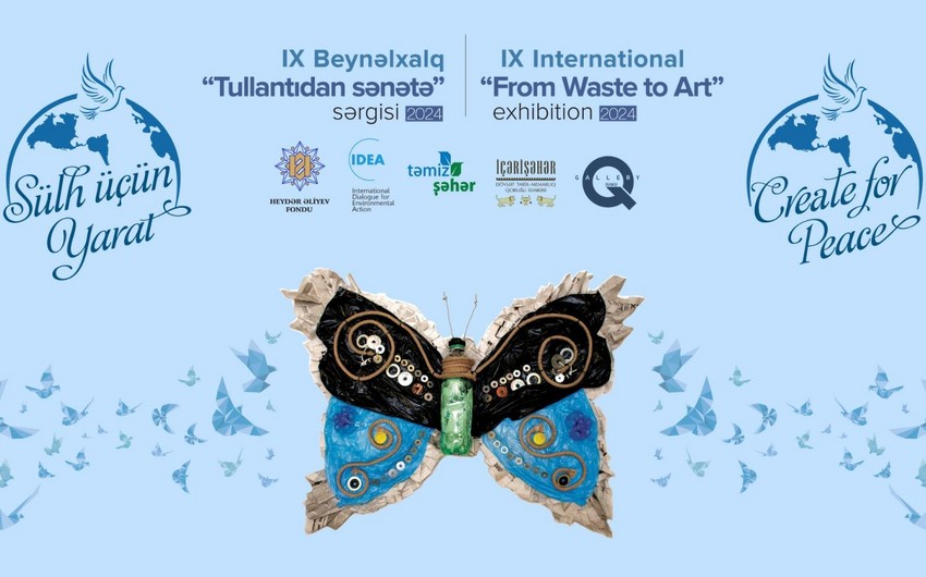 В Баку состоялось открытие IX Международной выставки "От отходов к искусству"