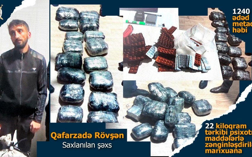 В Лянкяране обнаружено 22 килограмма наркотиков