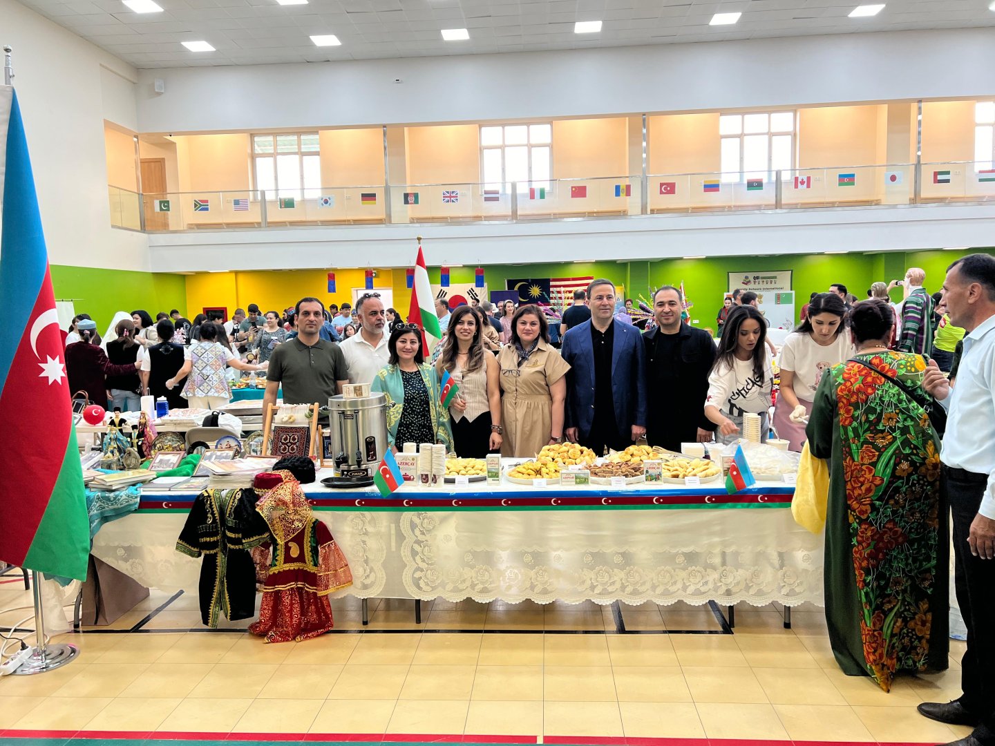 В Туркменистане представили азербайджанскую национальную кухню