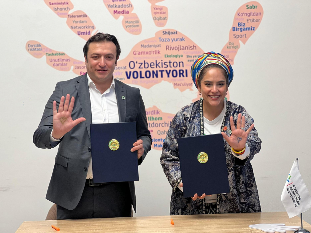 В Ташкенте подписан меморандум между волонтерами Азербайджана и Узбекистана