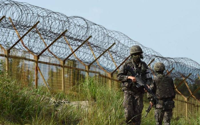 Военнослужащие КНДР пересекли границу с Южной Кореей второй раз за две недели
