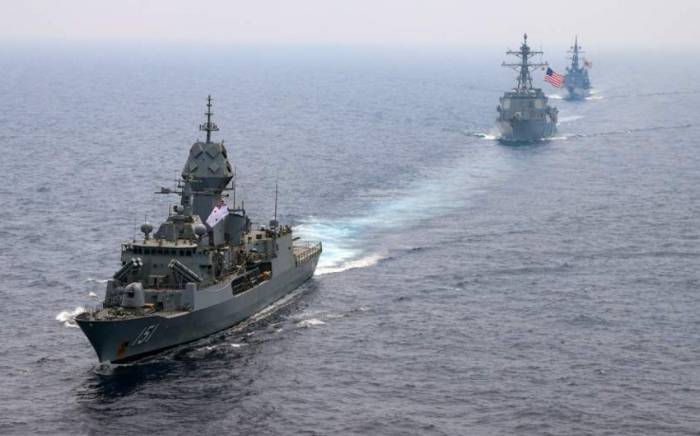 Корабли береговой охраны Японии, США и Южной Кореи провели первые совместные учения

