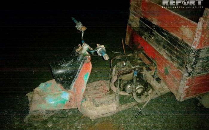 В Нефтчале столкнулись автомобиль и мотоцикл, есть пострадавшие
