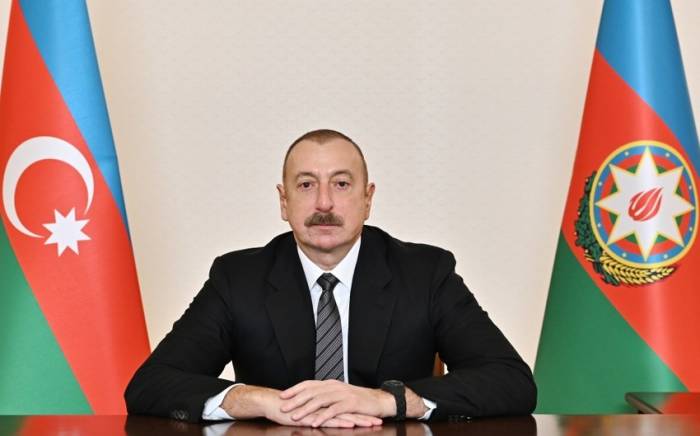 Президент Ильхам Алиев наградил военнослужащих министерства обороны
