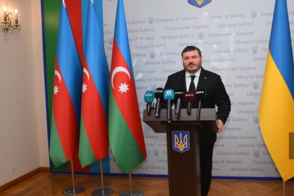 Посол: Украина поддерживает суверенитет и территориальную целостность Азербайджана