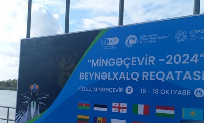 Азербайджанский спортсмен завоевал золотую медаль Мингячевирской регаты