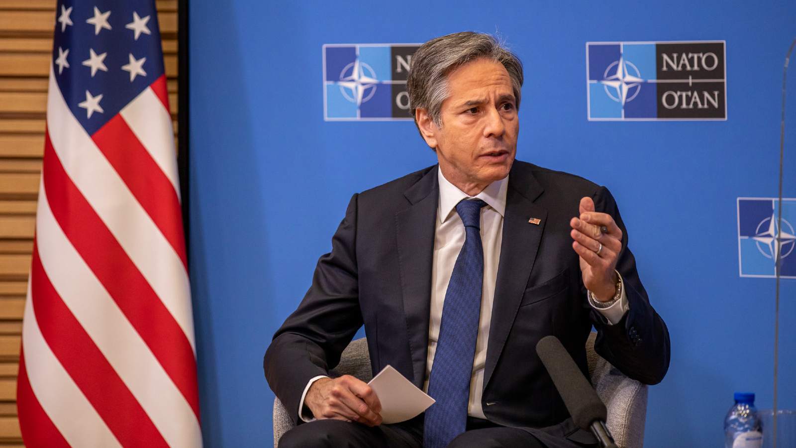 Блинкен заявил, что США обеспокоены возможностью применения РФ ядерного оружия